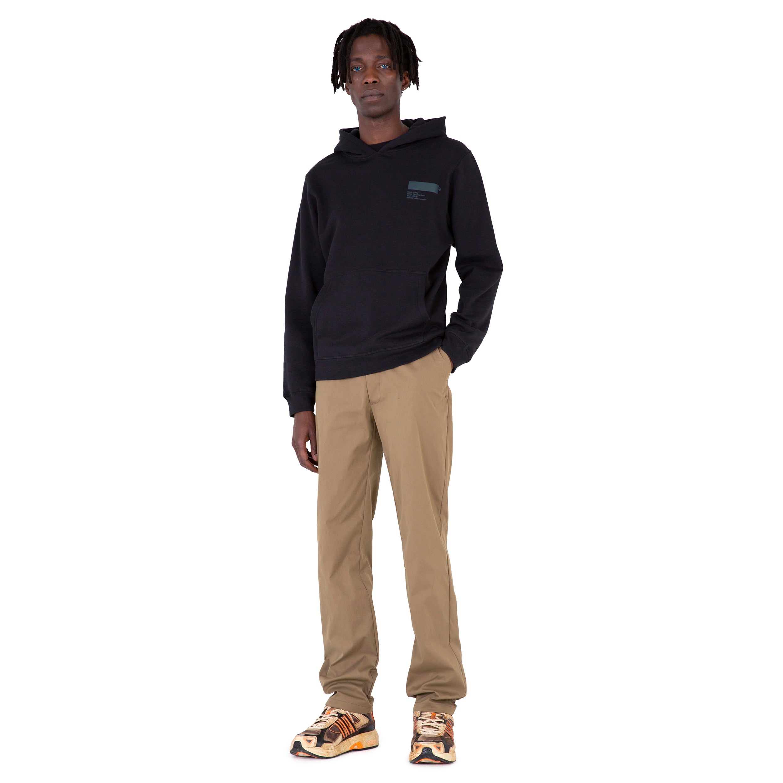 【AFFXWRKS】STANDARDISED HOODIE BLACK/GREEN Affxwrks standardised hoodie newest fantastic black FW22HO01