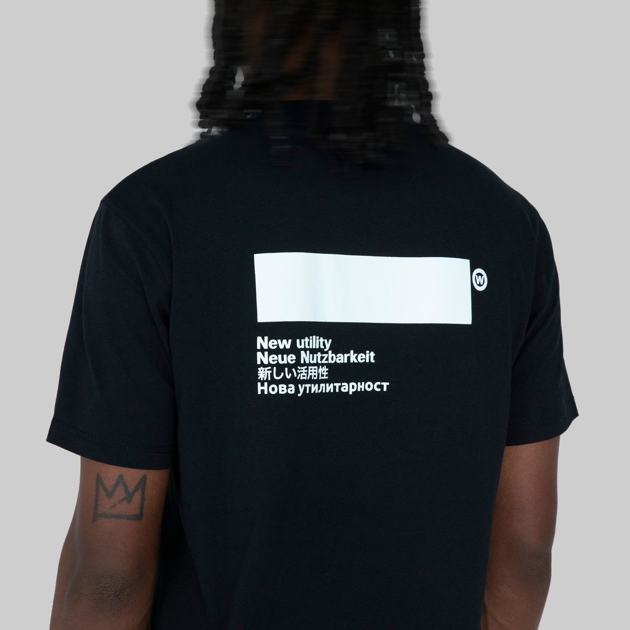 AFFXWRKS STANDARDISED T-SHIRT DEEP BLACK