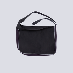 PANEL BAG BLACK/SILT PURPLE