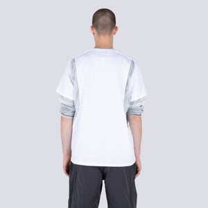 S/S CREW NECK TEE WHITE