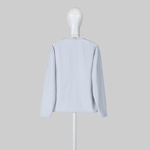 AFFXWRKS SHELL PULLOVER MINERAL GREY