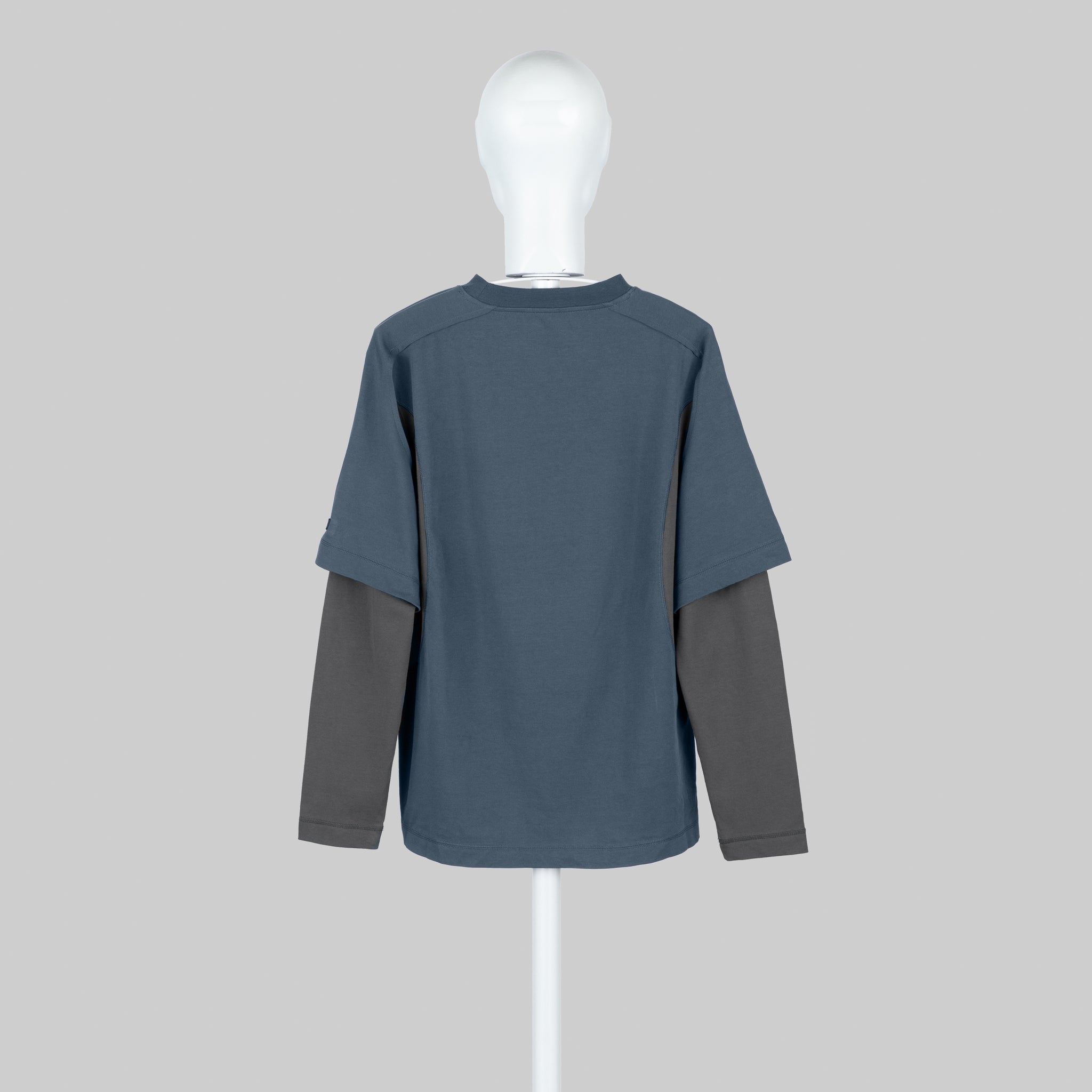 AFFXWRKS DUAL SLEEVE T-SHIRT MUTED BLUE