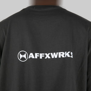 AFFXWRKS T-SHIRT WASHED BLACK