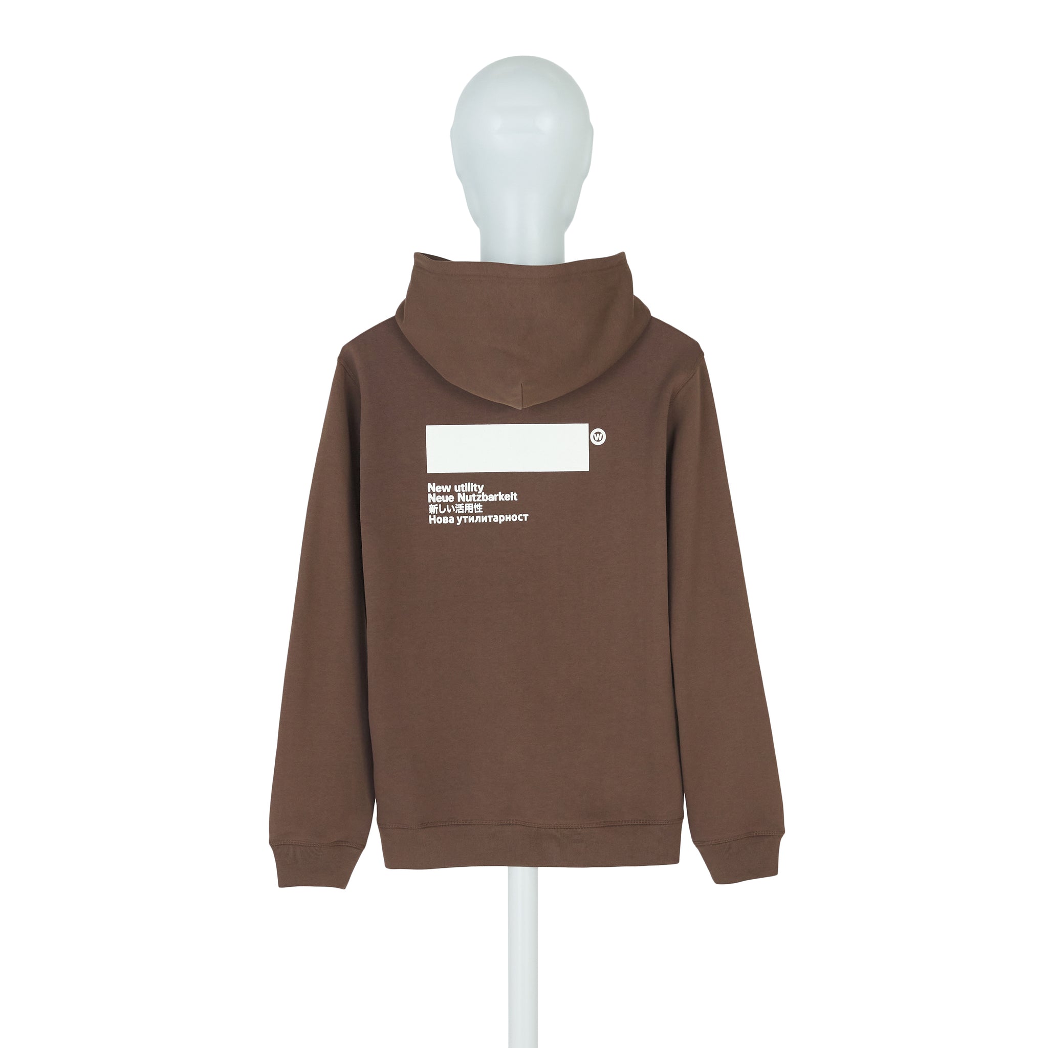 AFFXWRKS STANDARDISED HOODIE OLIVE BROWN/PHOSPHORESCENT