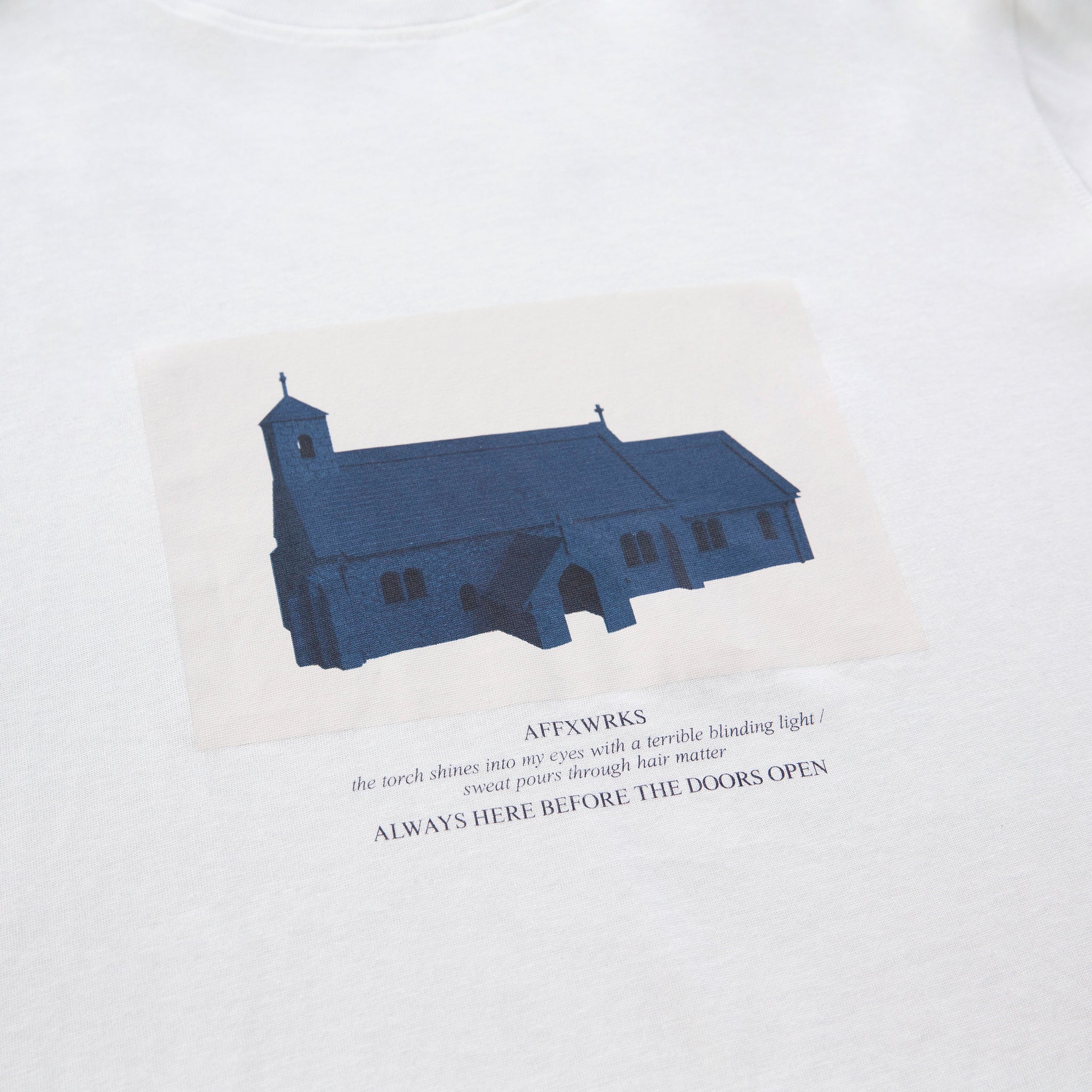 AFFXWRKS DOORS T-SHIRT WHITE